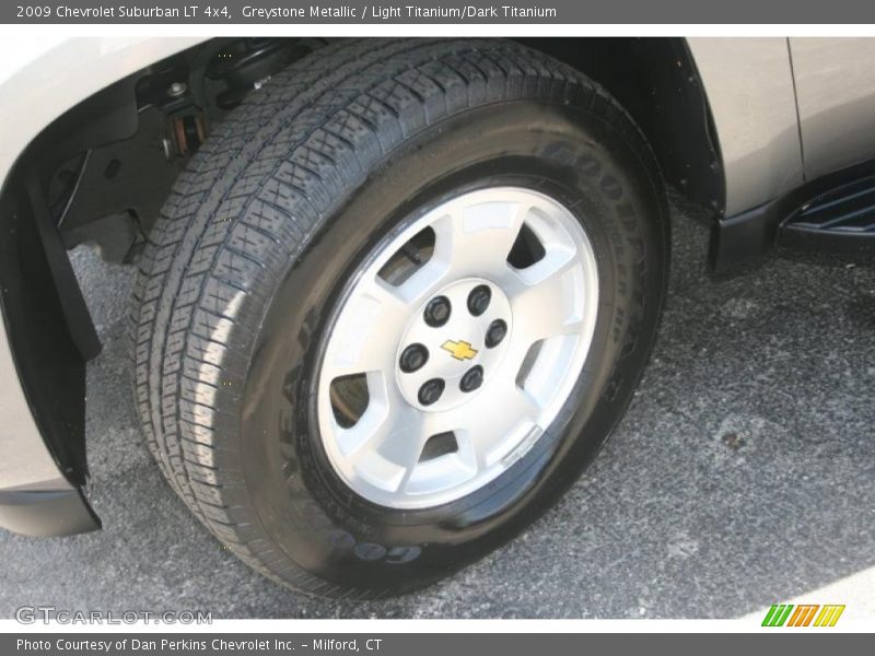 Greystone Metallic / Light Titanium/Dark Titanium 2009 Chevrolet Suburban LT 4x4
