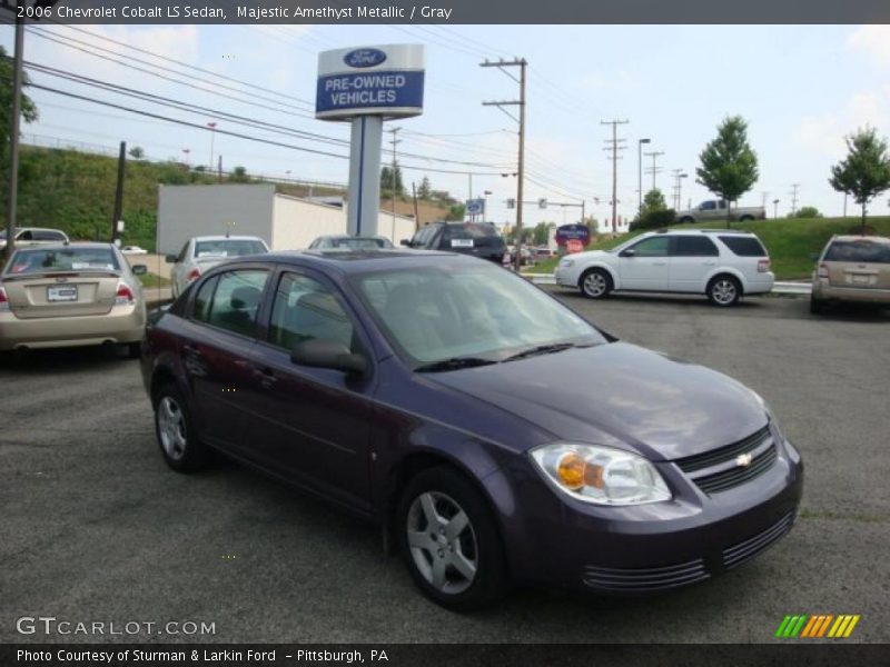 Majestic Amethyst Metallic / Gray 2006 Chevrolet Cobalt LS Sedan