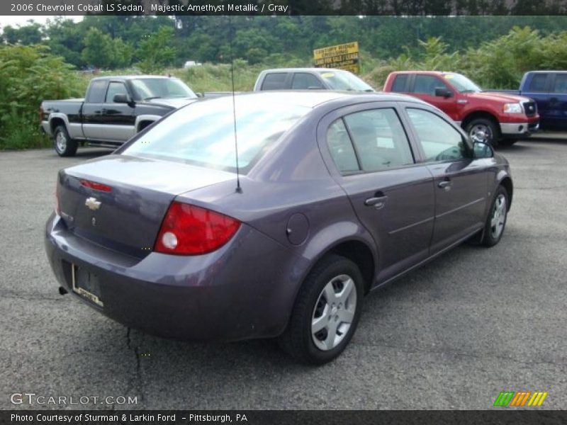 Majestic Amethyst Metallic / Gray 2006 Chevrolet Cobalt LS Sedan