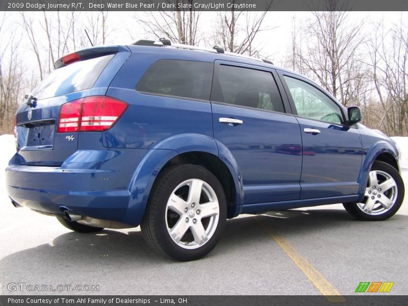 Deep Water Blue Pearl / Dark Slate Gray/Light Graystone 2009 Dodge Journey R/T