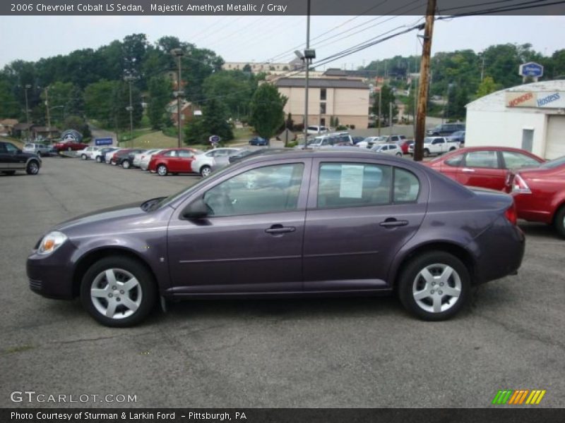 Majestic Amethyst Metallic / Gray 2006 Chevrolet Cobalt LS Sedan