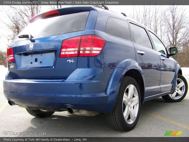 Deep Water Blue Pearl / Dark Slate Gray/Light Graystone 2009 Dodge Journey R/T