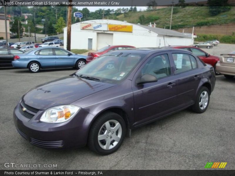 Majestic Amethyst Metallic / Gray 2006 Chevrolet Cobalt LS Sedan