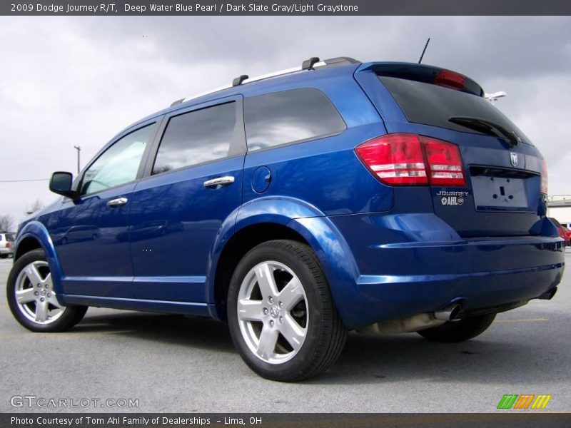 Deep Water Blue Pearl / Dark Slate Gray/Light Graystone 2009 Dodge Journey R/T