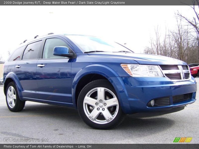 Deep Water Blue Pearl / Dark Slate Gray/Light Graystone 2009 Dodge Journey R/T