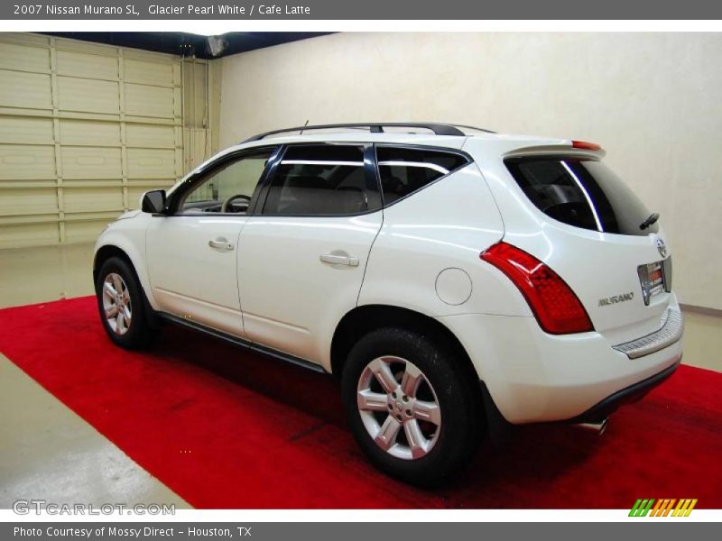 Glacier Pearl White / Cafe Latte 2007 Nissan Murano SL