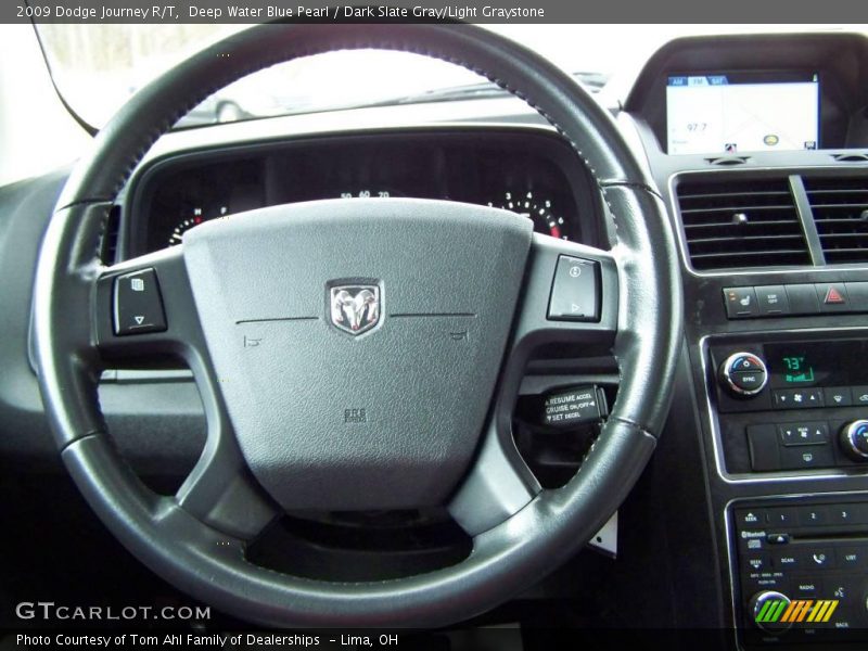 Deep Water Blue Pearl / Dark Slate Gray/Light Graystone 2009 Dodge Journey R/T