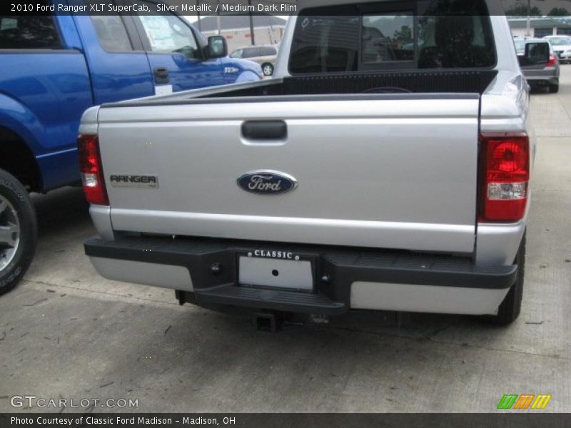 Silver Metallic / Medium Dark Flint 2010 Ford Ranger XLT SuperCab