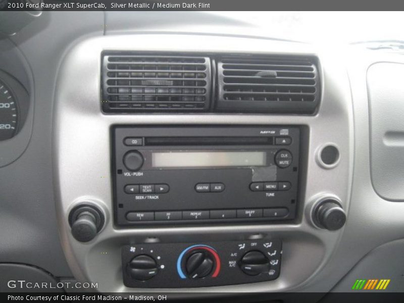 Silver Metallic / Medium Dark Flint 2010 Ford Ranger XLT SuperCab