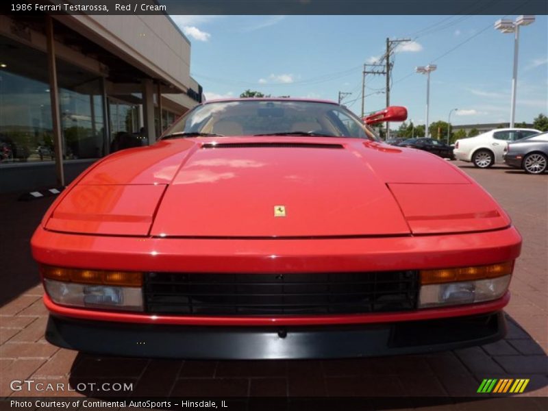 Red / Cream 1986 Ferrari Testarossa
