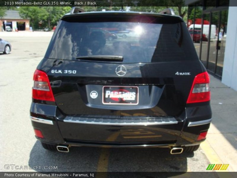 Black / Black 2010 Mercedes-Benz GLK 350 4Matic