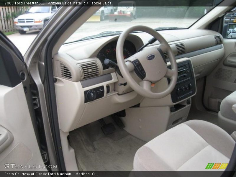 Arizona Beige Metallic / Pebble Beige 2005 Ford Freestar SES