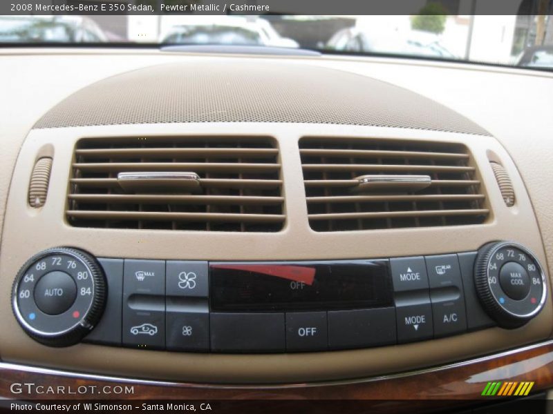 Pewter Metallic / Cashmere 2008 Mercedes-Benz E 350 Sedan