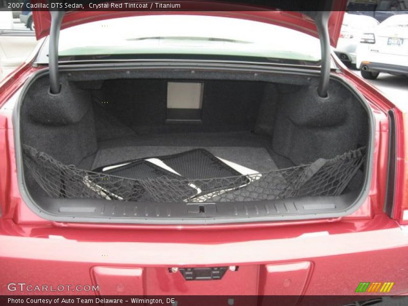 Crystal Red Tintcoat / Titanium 2007 Cadillac DTS Sedan