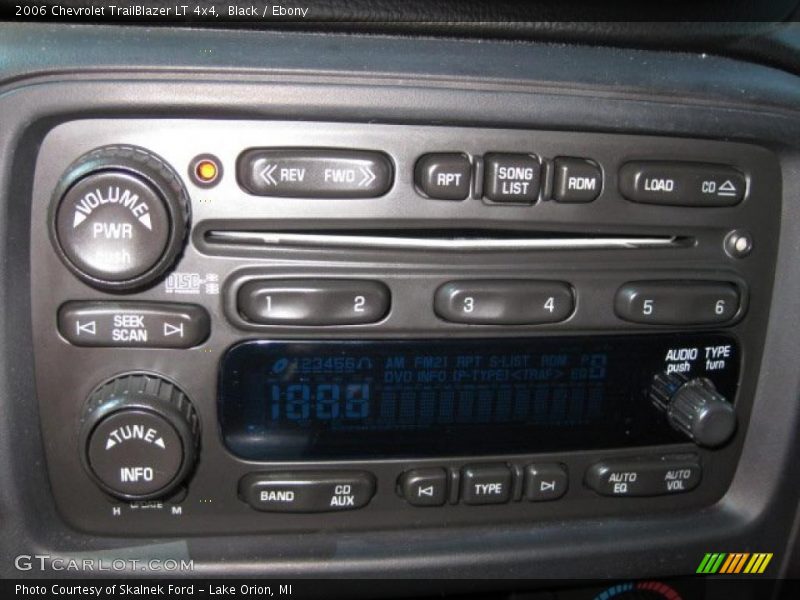 Black / Ebony 2006 Chevrolet TrailBlazer LT 4x4