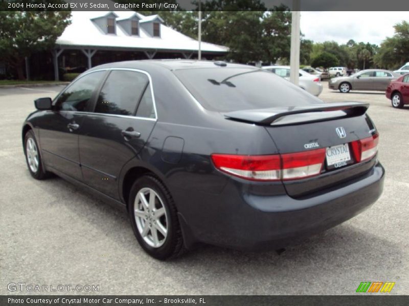 Graphite Pearl / Gray 2004 Honda Accord EX V6 Sedan