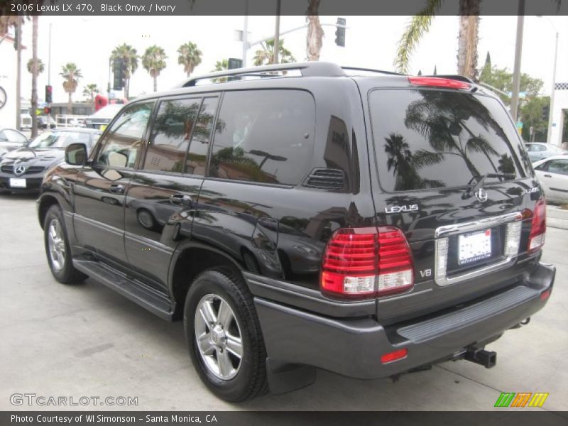 Black Onyx / Ivory 2006 Lexus LX 470
