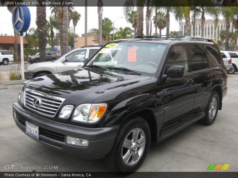 Black Onyx / Ivory 2006 Lexus LX 470