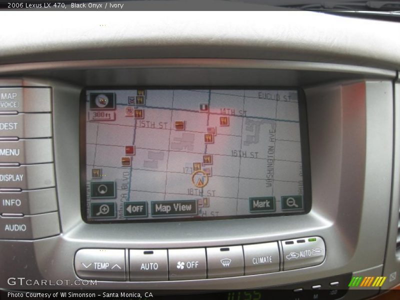 Black Onyx / Ivory 2006 Lexus LX 470