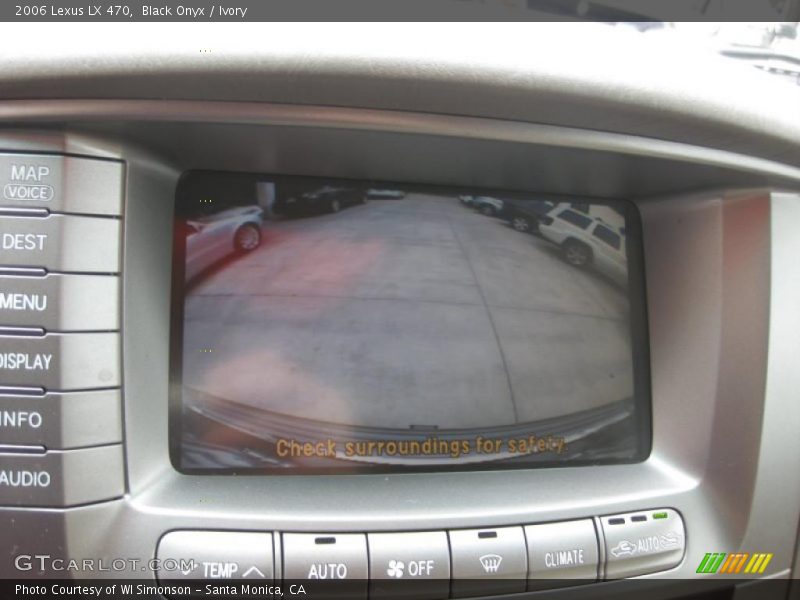 Black Onyx / Ivory 2006 Lexus LX 470