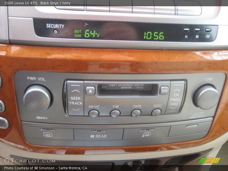 Black Onyx / Ivory 2006 Lexus LX 470
