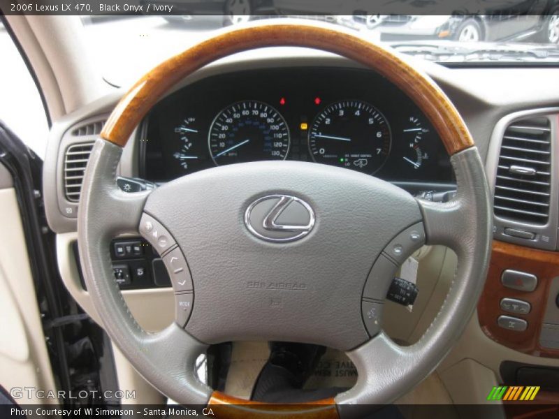 Black Onyx / Ivory 2006 Lexus LX 470