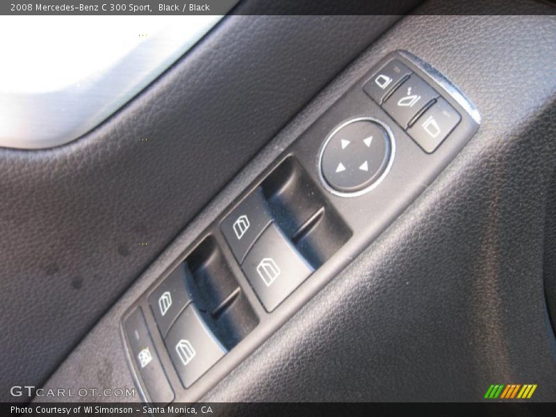 Black / Black 2008 Mercedes-Benz C 300 Sport