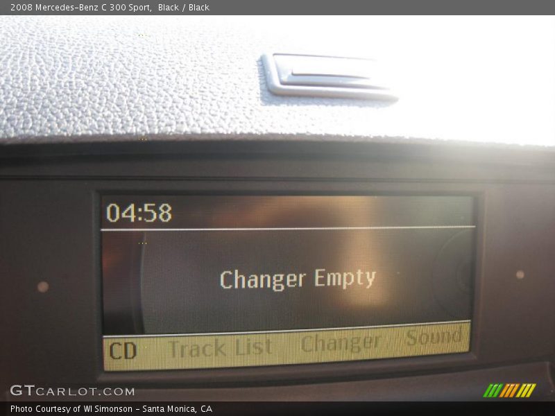 Black / Black 2008 Mercedes-Benz C 300 Sport