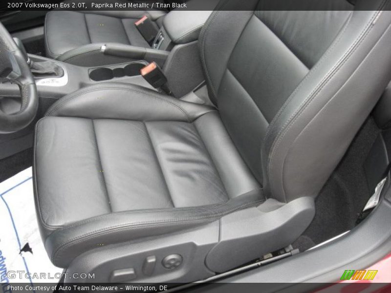 Paprika Red Metallic / Titan Black 2007 Volkswagen Eos 2.0T
