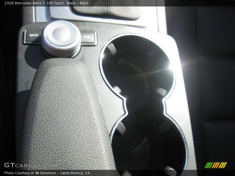 Black / Black 2008 Mercedes-Benz C 300 Sport