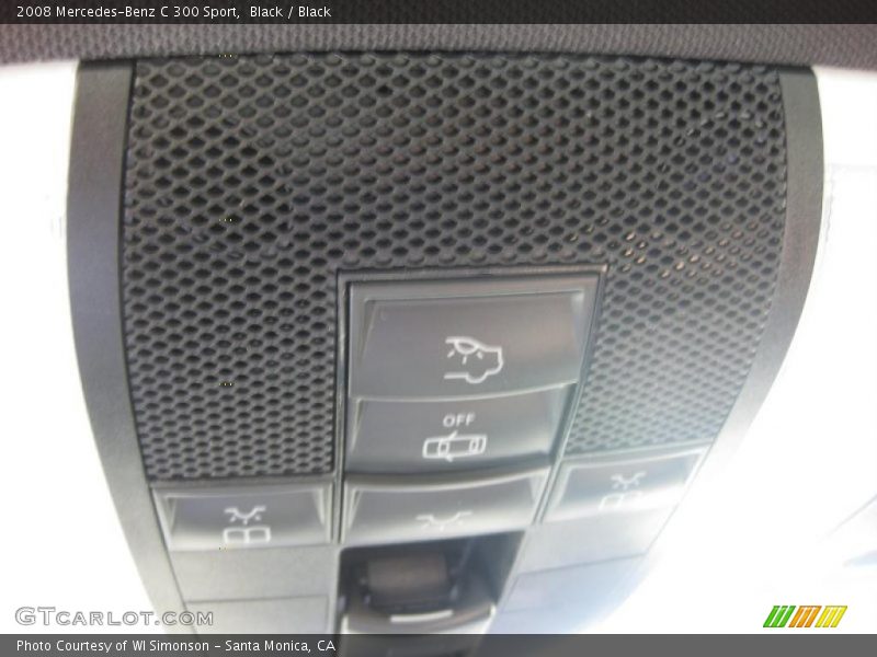 Black / Black 2008 Mercedes-Benz C 300 Sport