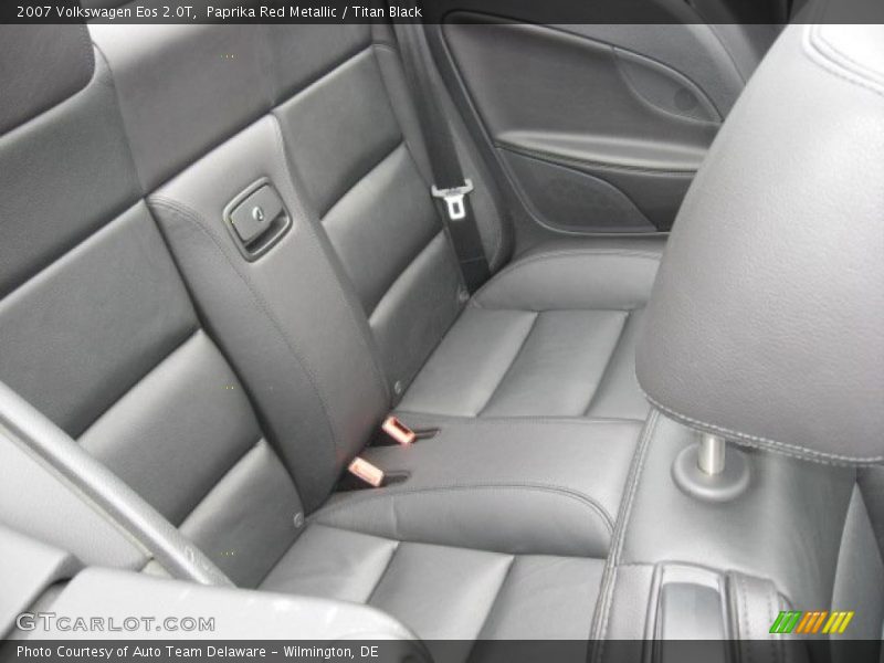 Paprika Red Metallic / Titan Black 2007 Volkswagen Eos 2.0T