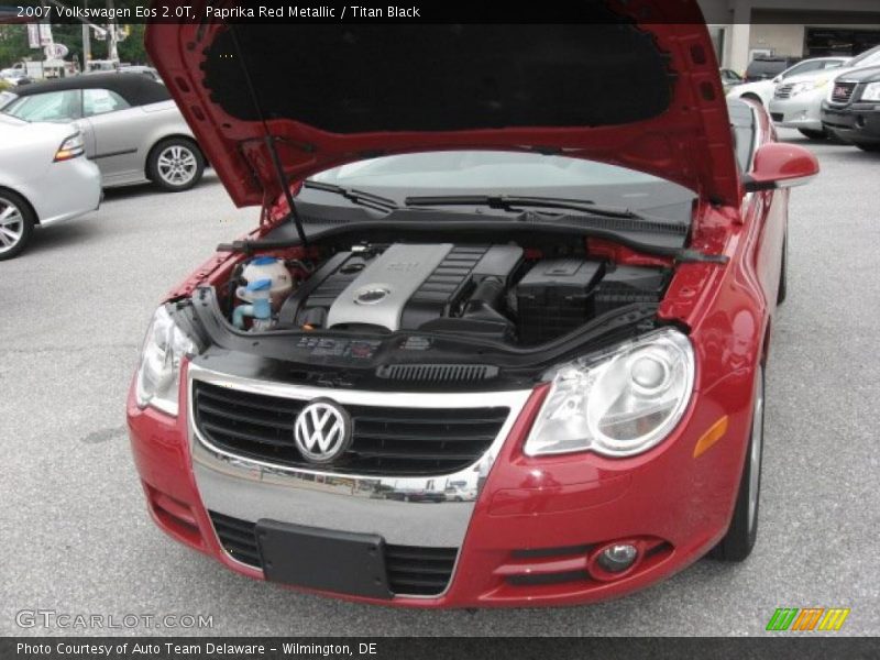 Paprika Red Metallic / Titan Black 2007 Volkswagen Eos 2.0T