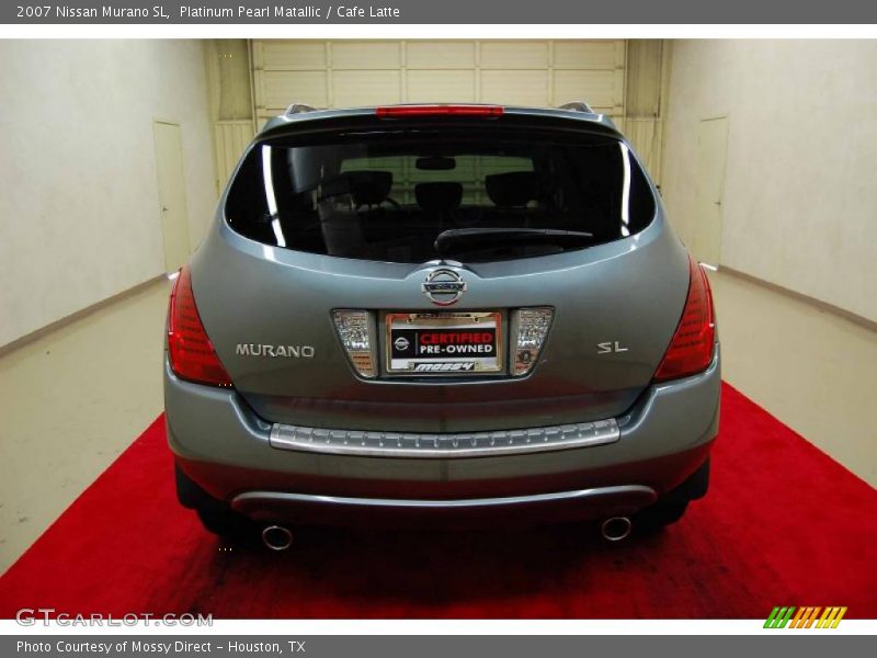 Platinum Pearl Matallic / Cafe Latte 2007 Nissan Murano SL