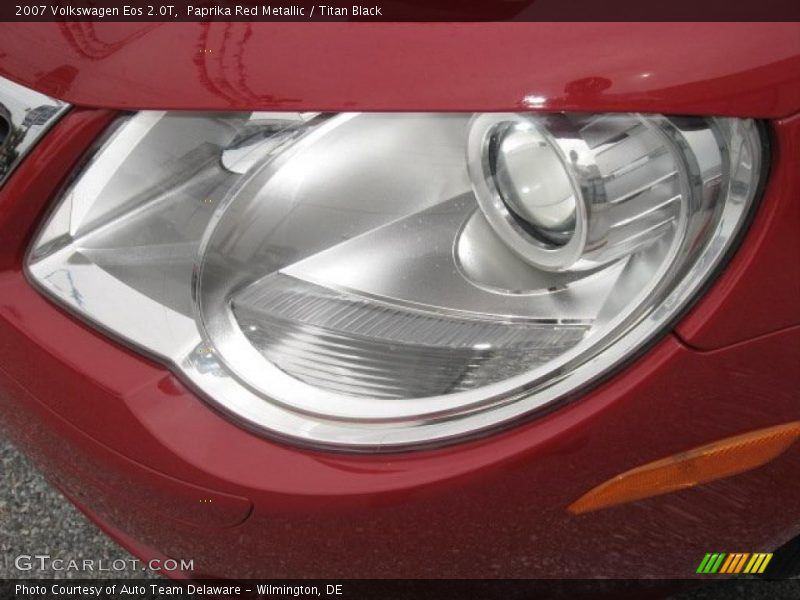 Paprika Red Metallic / Titan Black 2007 Volkswagen Eos 2.0T