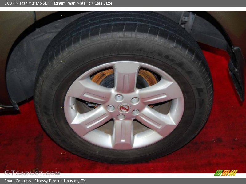 Platinum Pearl Matallic / Cafe Latte 2007 Nissan Murano SL