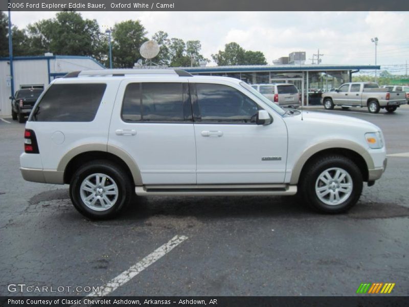 Oxford White / Camel 2006 Ford Explorer Eddie Bauer