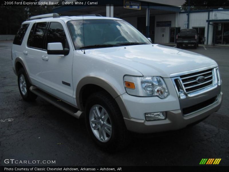 Oxford White / Camel 2006 Ford Explorer Eddie Bauer
