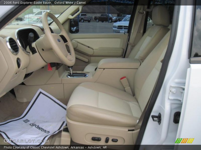 Oxford White / Camel 2006 Ford Explorer Eddie Bauer