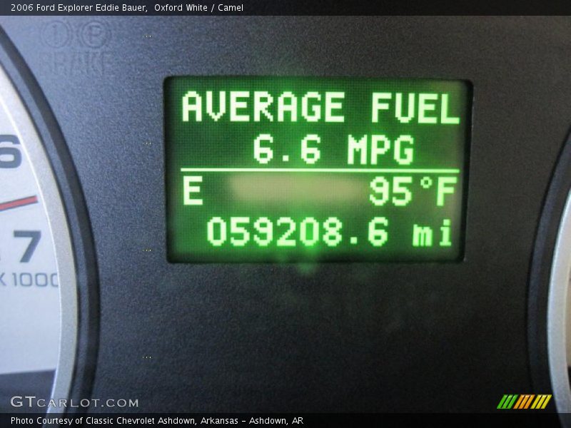 Oxford White / Camel 2006 Ford Explorer Eddie Bauer