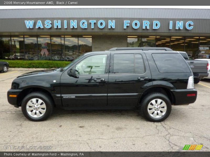 Black / Camel 2008 Mercury Mountaineer AWD