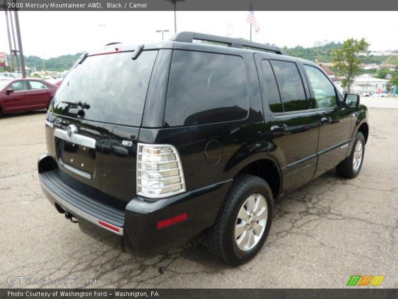Black / Camel 2008 Mercury Mountaineer AWD