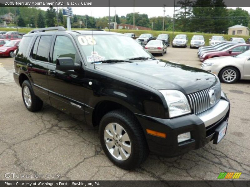 Black / Camel 2008 Mercury Mountaineer AWD