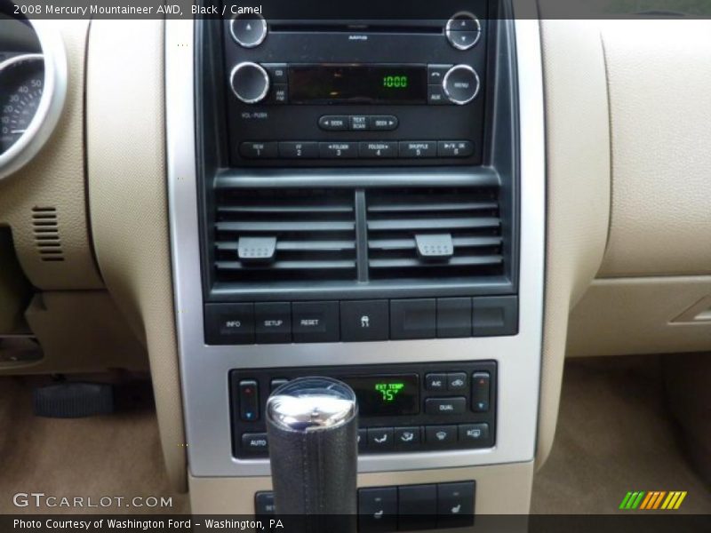 Black / Camel 2008 Mercury Mountaineer AWD