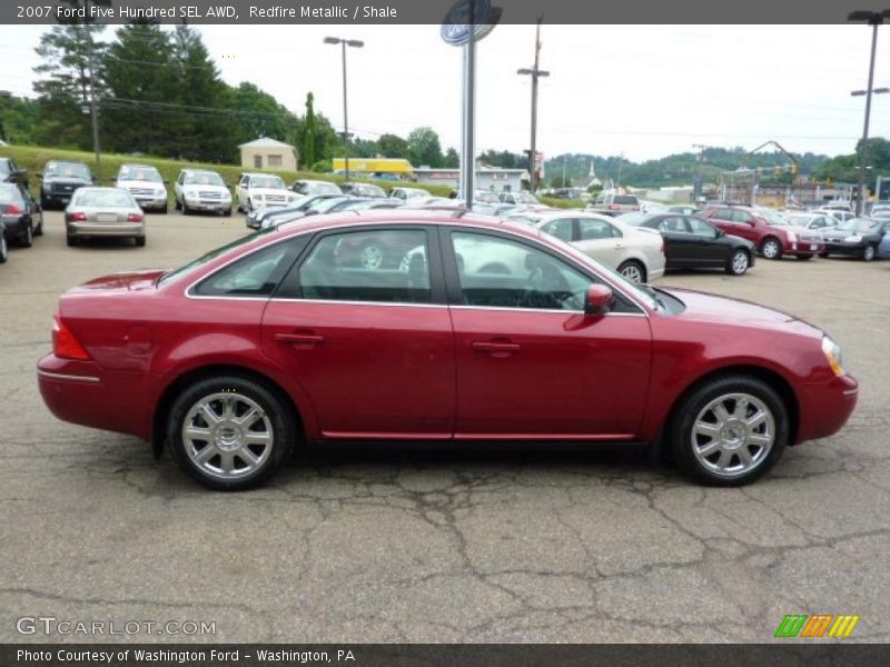 Redfire Metallic / Shale 2007 Ford Five Hundred SEL AWD