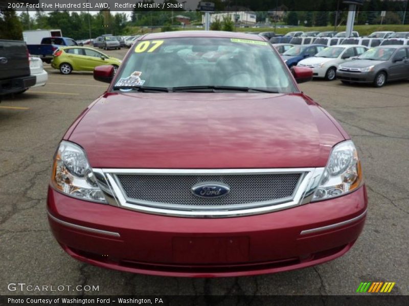 Redfire Metallic / Shale 2007 Ford Five Hundred SEL AWD