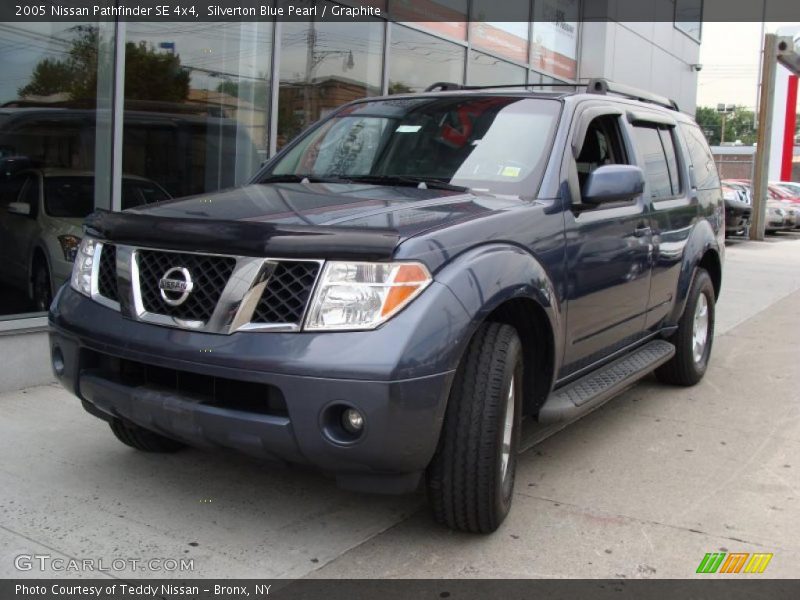 Silverton Blue Pearl / Graphite 2005 Nissan Pathfinder SE 4x4