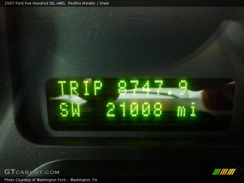 Redfire Metallic / Shale 2007 Ford Five Hundred SEL AWD