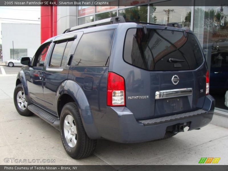 Silverton Blue Pearl / Graphite 2005 Nissan Pathfinder SE 4x4