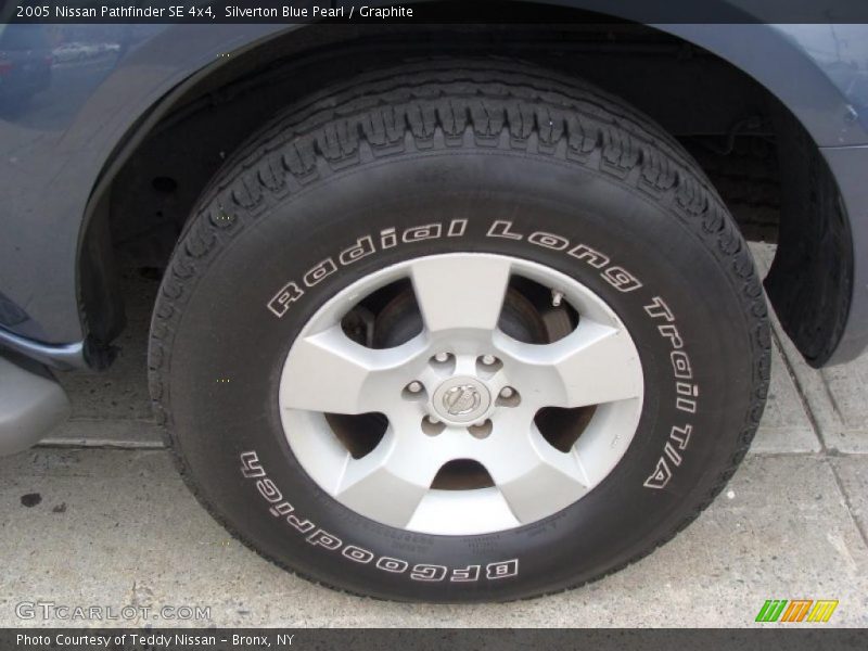 Silverton Blue Pearl / Graphite 2005 Nissan Pathfinder SE 4x4
